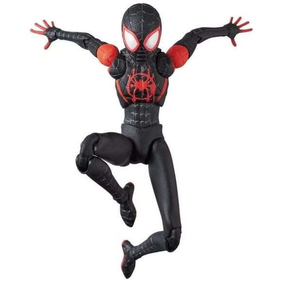 Spider-Man Action Figure Miles Morales Into The Spider Verse Toy New With Box - Picture 11 of 14
